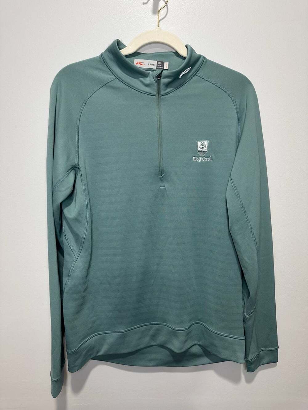 KJUS Men Keano Stripe Half-Zip Pullover Size M